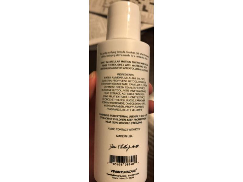 Vivant Cleanser, Green Tea, 4 fl oz