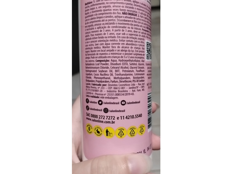 Salon Line Sos Curl Kids Collection Curl Activator, 10.14 fl oz/300 mL