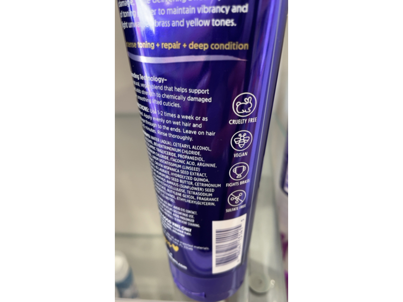 Not Your Mother's Blonde Moment Purple Mask, Tone & Repair, 8 fl oz/237 mL