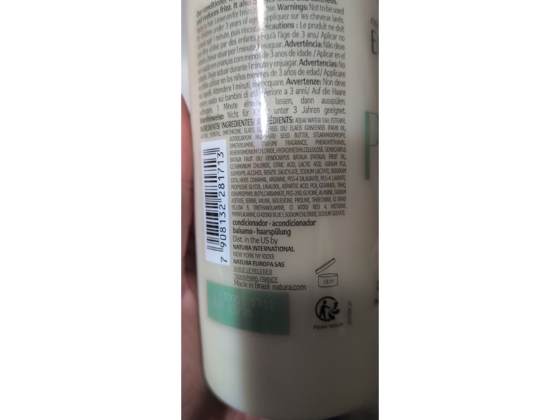 Natura Ekos Strengthening Conditioner, 10.1 fl oz/300 ml