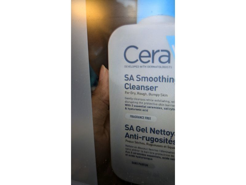 CeraVe Sa Smoothing Cleanser, 8 oz/236 mL