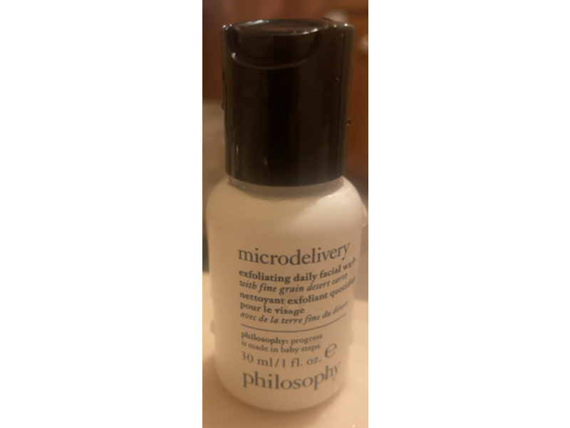 Philosophy Microdelivery Exfoliating Daily Facial Wash, 1 fl oz/30 mL