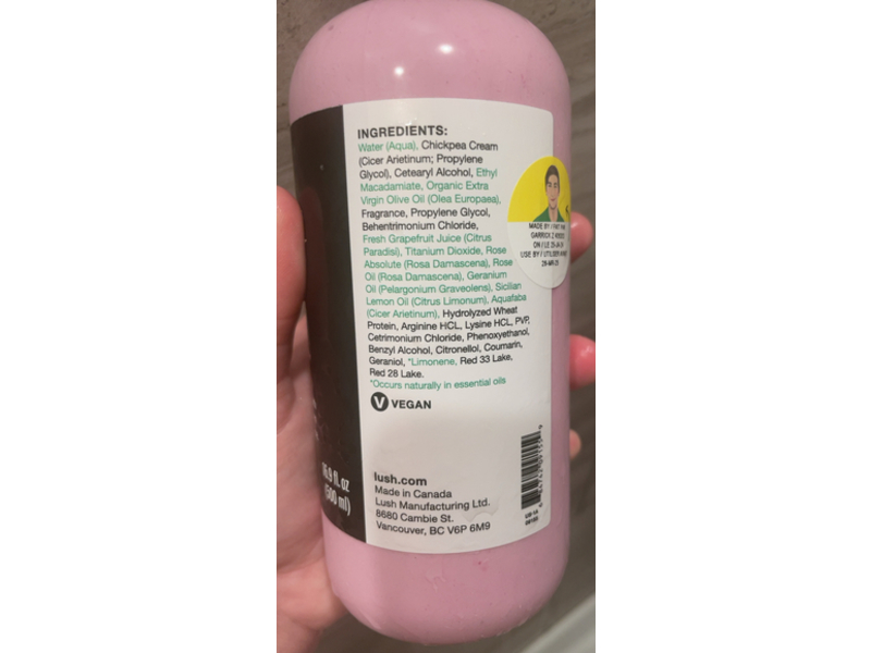 Lush Valkyrie Conditioner, 16.9 fl oz/500 mL