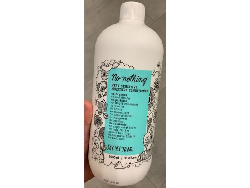 No Nothing Very Sensitive Moisture Conditioner, 33.8 fl oz/1000 mL