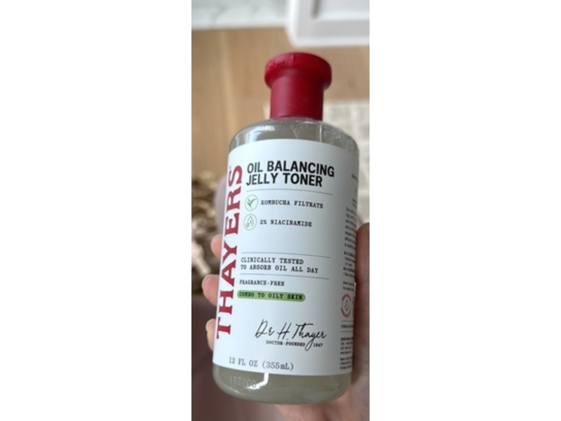 Thayers Oil Balancing & Cooling Jelly Toner, 12 fl oz/355 mL