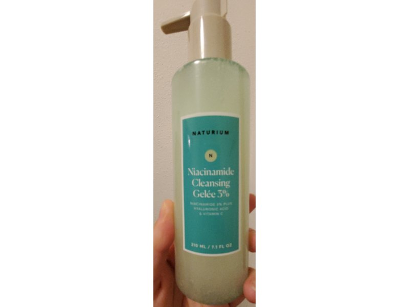 Naturium Niacinamide Cleansing Gelee 3%, 7.1 fl oz/210 mL
