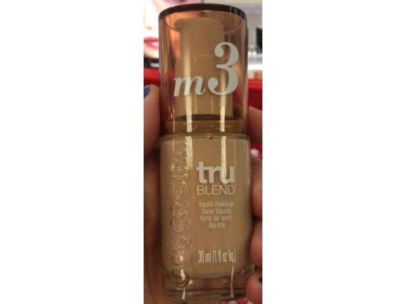 CoverGirl TruBlend Liquid Makeup Foundation, M3 Golden Beige, 1 fl oz/30 mL