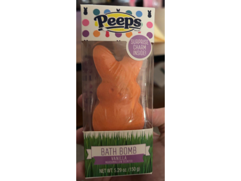 Peeps Bath Bomb, Vanilla Marshmallow, 5.29 fl oz/150 g
