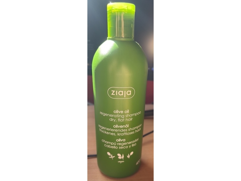 Ziaja Regenerating Shampoo, Olive Oil, 400 mL