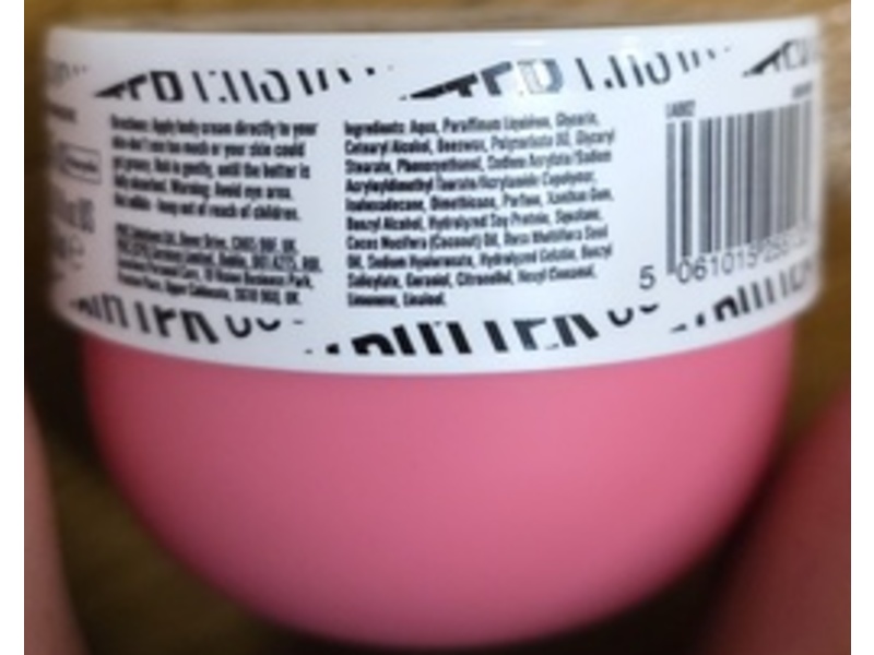 La Vida Caribena Costa Rican Booty Butter, 6.76 fl oz/200 mL