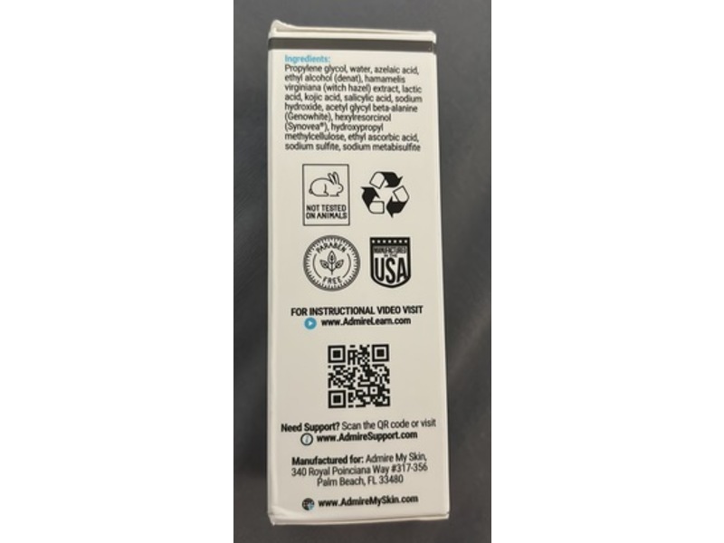 Admire My Skin Ultra-Potent Brightening Serum, 1 oz/30 mL