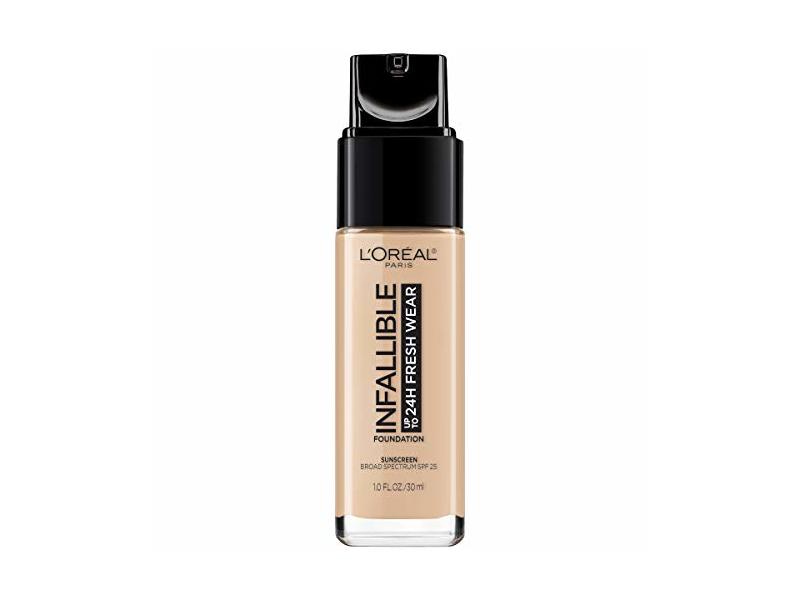 L'Oréal Paris Makeup Infallible Up To 24HR Fresh Wear Liquid Longwear Foundation, True Beige, 1 fl. oz.