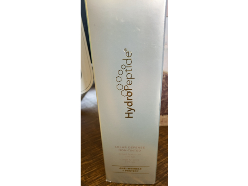 HydroPeptide Solar Defense Non Tinted Anti Wrinkle + Protect, SPF 50, 1.7 oz/50 mL