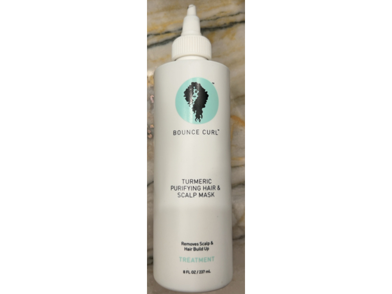 Bounce Curl Purifying Hair & Scalp Mask, Turmeric, 8 fl oz/237 mL