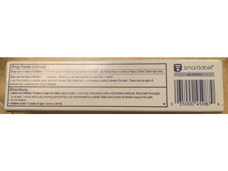 Colgate Total Whitening Toothpaste, 1.4 oz/39.6 g