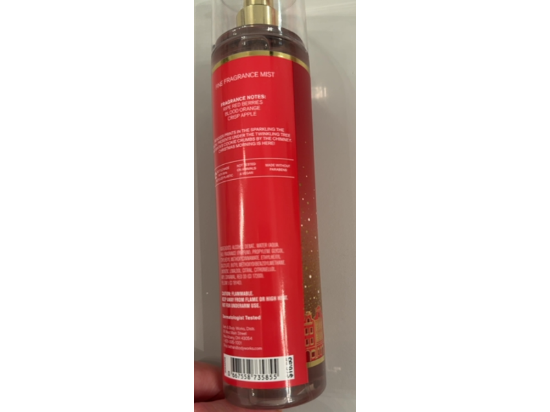 Bath & Body Works Fine Fragrance Mist, Bright Christmas, 8 fl oz/236 mL