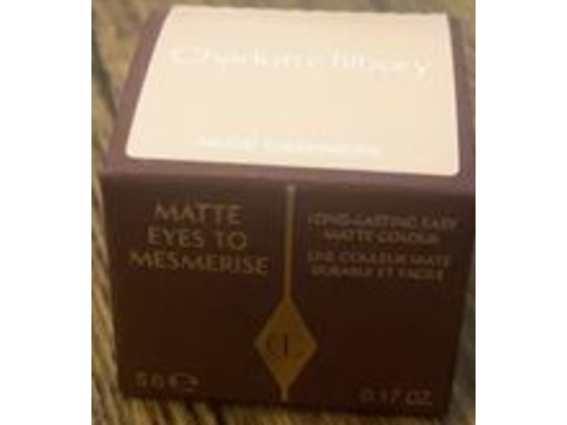Charlotte Tilbury Matte Eyes To Mesmerise Eyeshadow, Amber Gold, 1.7 oz/5 g