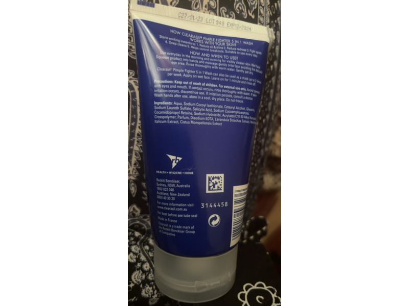 Clearasil 5-in-1 Ultra Wash, 150 ml