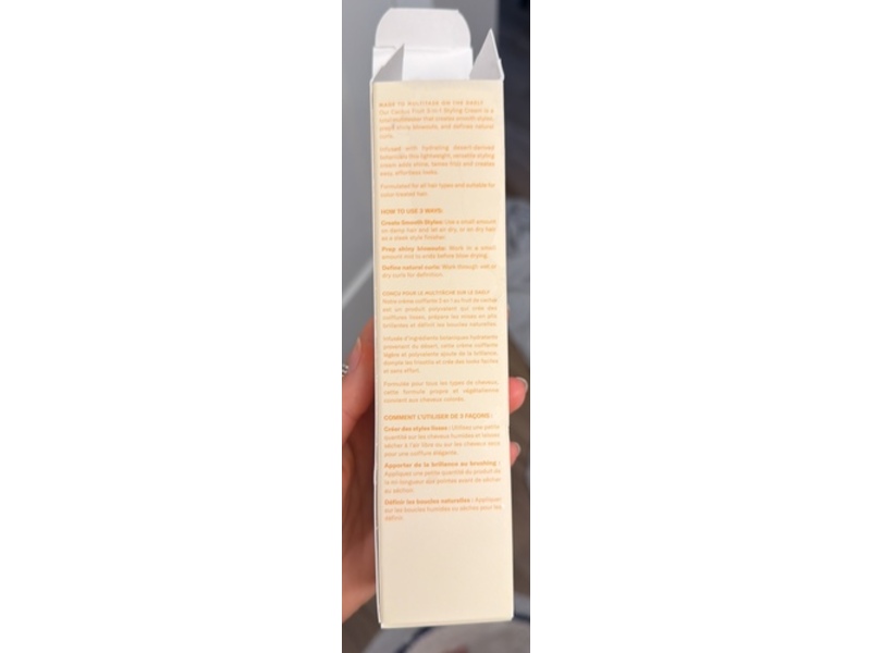 Dae Cactus Fruit 3-In-1 Styling Cream, Vanilla Dae Beam, 5 fl oz/150 mL