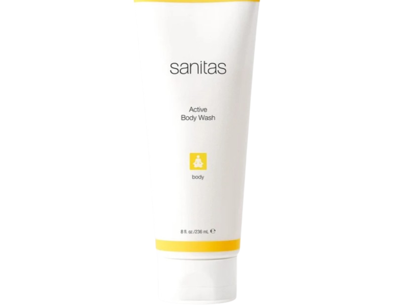 Sanitas Active Body Wash, 8 fl oz/236 mL