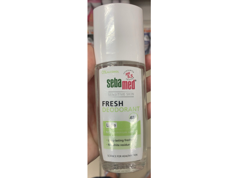 Sebamed Fresh Deodorant, Lime, 75 mL