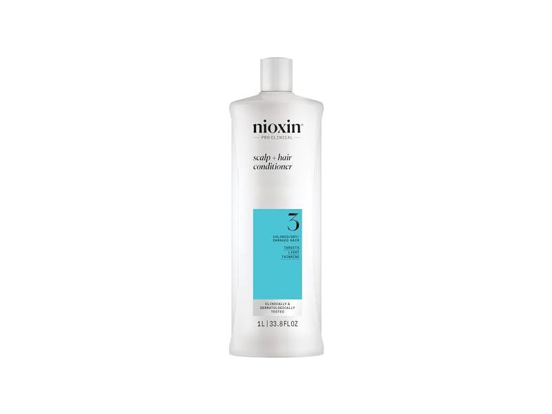 Nioxin Scalp + Hair Conditioner, 3, 33.8 fl oz/1 L