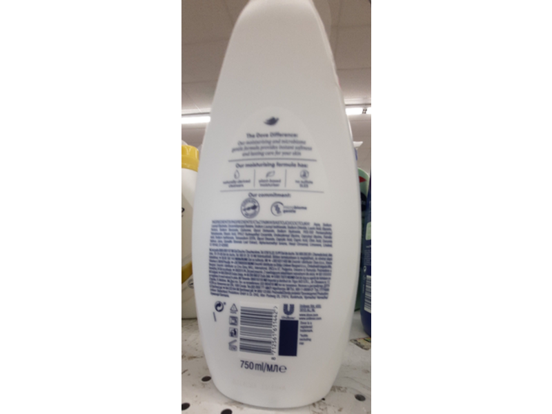 Dove Refreshing Body Wash, Cucumber & Green Tea, 25.36 fl oz/750 ml