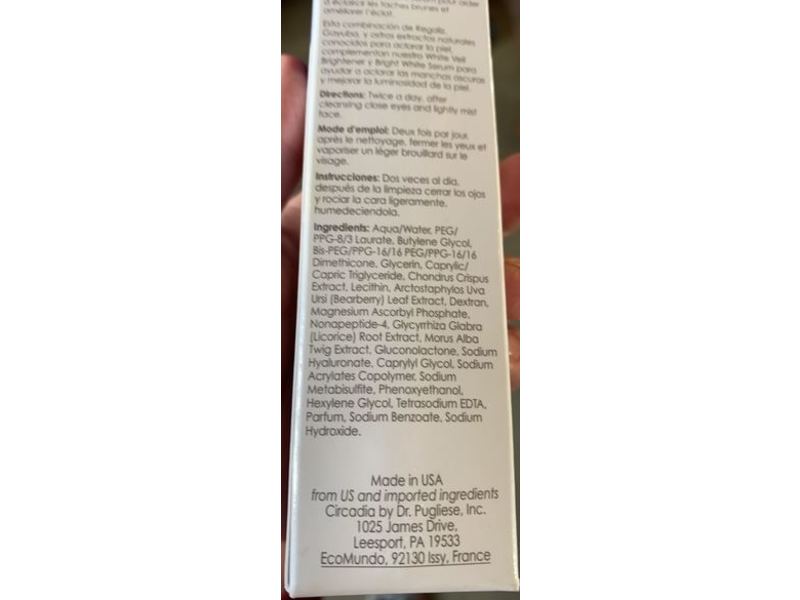 Circadia Licorice & Bearberry Brightening Mist, 4 fl oz/118 mL