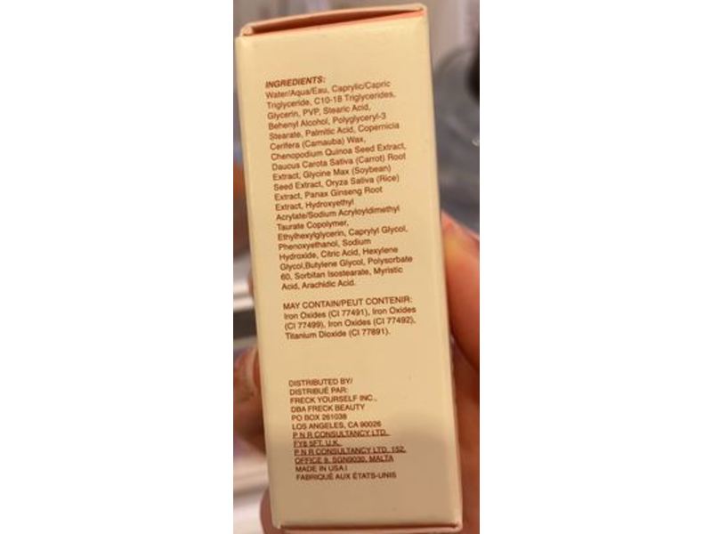 Freck Beauty Cheekslime Lip + Cheek Tint, Cuffed, 0.845 oz