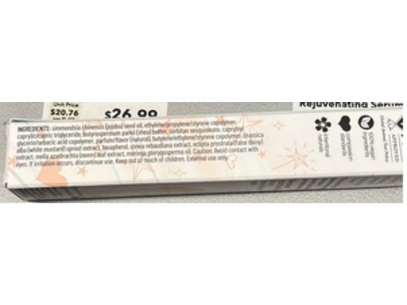 Pacifica Enlightened Lip Gloss, Jasmine Kiss, 0.14 fl oz/4.4 mL