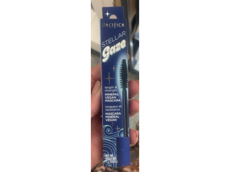 Pacifica Stellar Gaze Length & Strength Mascara, Super Nova Black, 0.24 oz/7 g