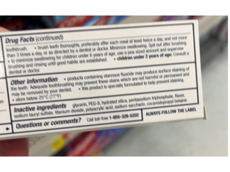 Parodontax Complete Protection, Pure Fresh Mint, 3.4 oz/96.4 g