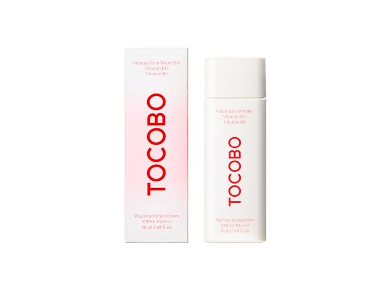 TOCOBO Vita Tone Up Sun Cream, SPF 50+ PA++++, 1.69 fl oz/50 mL