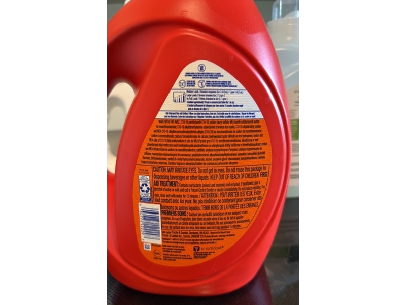 Tide+ Ultra OXI Odor Eliminators, 105 fl oz/3.1 L, 74 Loads
