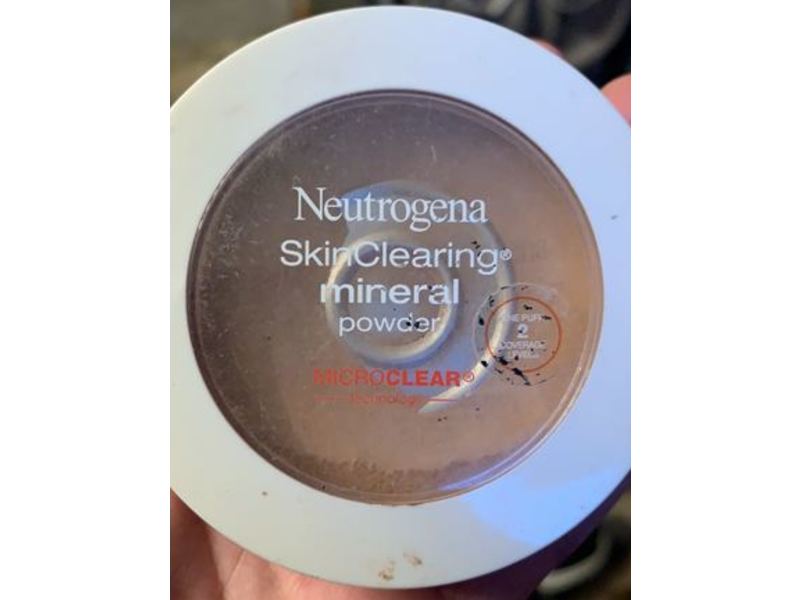 Neutrogena Skin Clearing Mineral Powder, Natural Beige 60, 0.38 oz/11 g