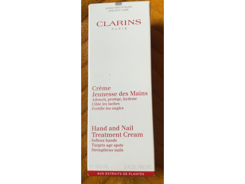Clarins Hand & Nail Treatment Cream, 3.4 oz/100 mL