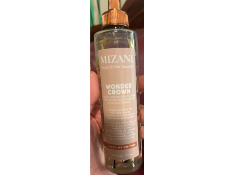 Mizani Style Shifter Society Wonder Crown Scalp Foaming Pre-Cleanser, 6.8 fl oz/200 mL