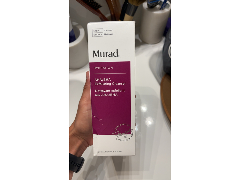 Murad AHA/BHA Exfoliating Cleanser, 6.75 fl oz/200 mL