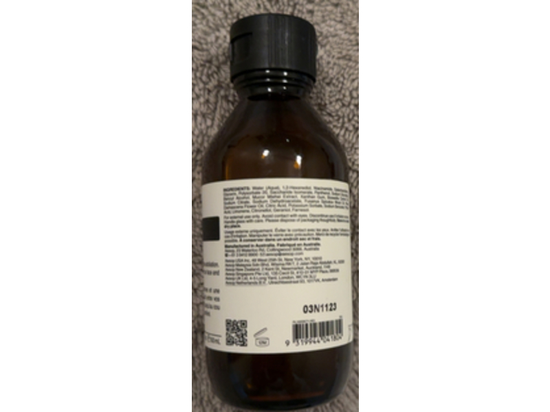Aesop Immaculate Facial Tonic, 3.3 fl oz/100 mL