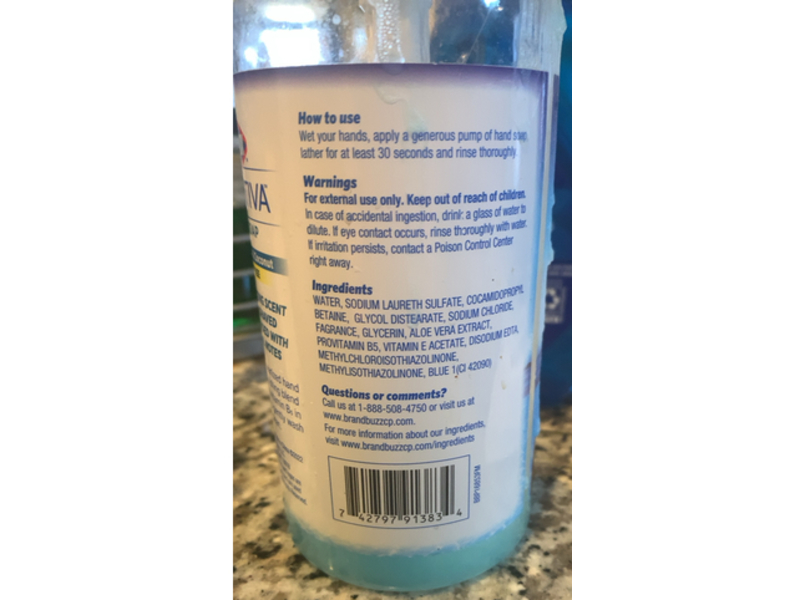 Clorox Scentiva Hand Soap, Pacific Breeze & Coconut, 14 fl oz/414 mL