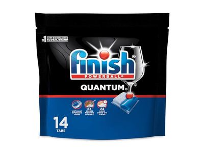 Finish Quantum Dishwasher Pods, Fresh Scent, 6.1 oz/175 g, 14 Count