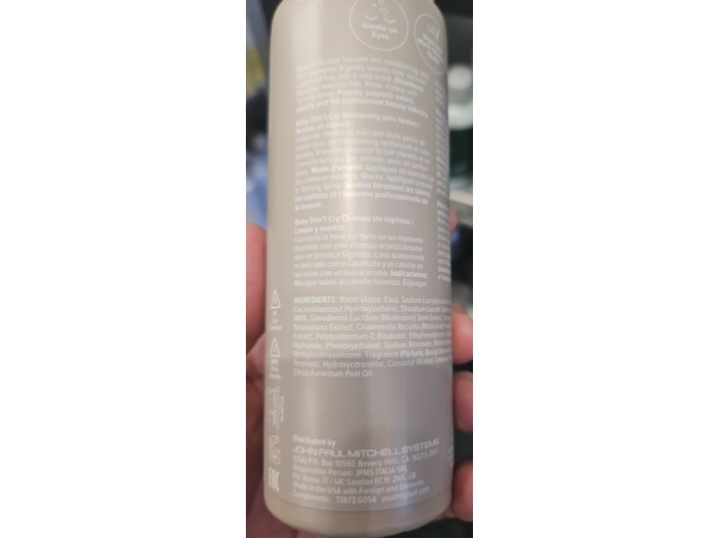Paul Mitchell Kids Baby Don't Cry Tearless Shampoo, 10.14 fl oz/300 mL