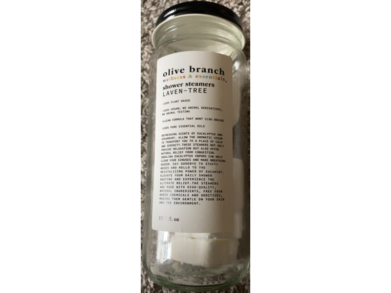 Olive Branch Wellness & Essentials Shower Streamers, Lavender Tree, 15.7 fl oz