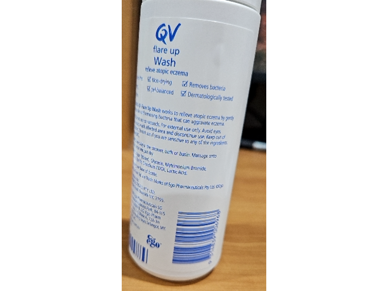 Ego Qv Flare Up Wash, 150mL