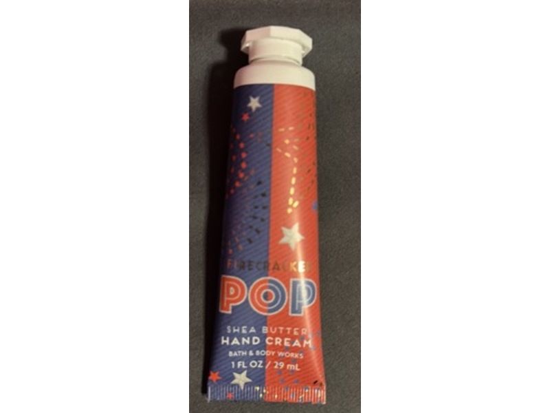 Bath & Body Works Shea Butter Hand Cream, Fire Cracker Pop, 1 fl oz/29 mL