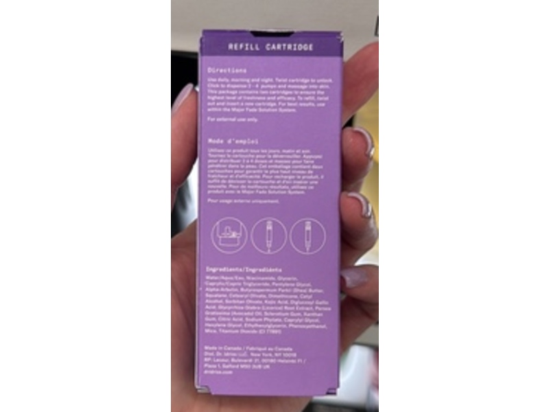 Dr Idriss Major Fade Hyper Instantly Illuminating Serum, 0.96 fl oz/28.42 mL