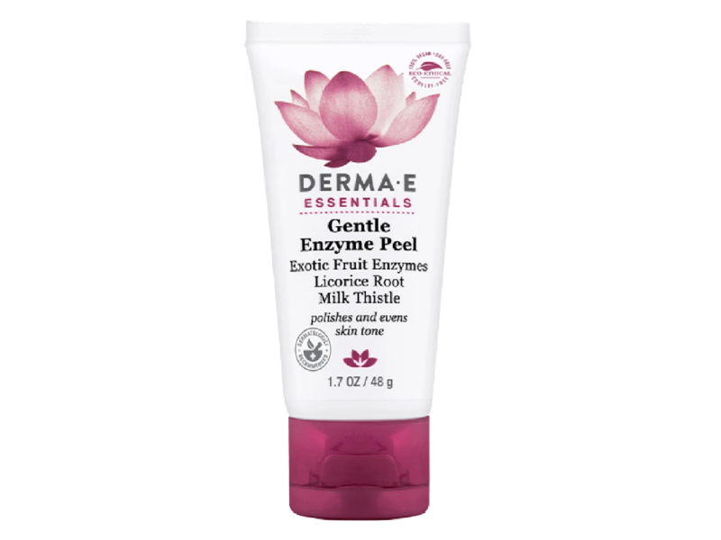 Derma E Essentials Gentle Enzyme Peel, Exotic Fruit Enzymes + Licorice Root + Milk Thistle, 1.7 oz/48 g