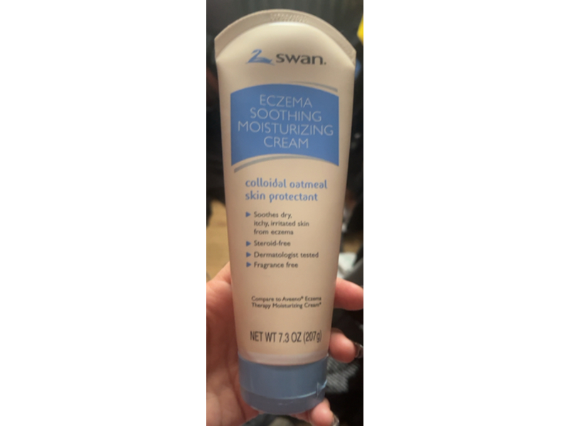 Swan Eczema Soothing Moisturizing Cream, Colloidal Oatmeal, 7.3 oz/207 g