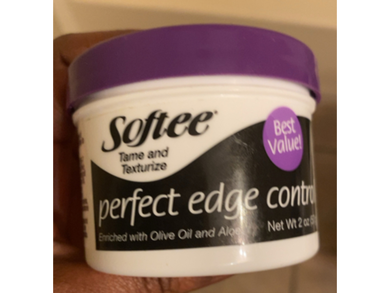 Softee Perfect Edge Control Texturize, Olive Oil & Aloe, 2 oz/57 g