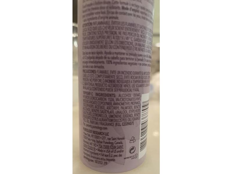 Pureology Soft Finish Hair Spray, Style + Protect, 2.1 oz/60 g